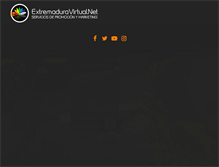 Tablet Screenshot of extremaduravirtual.net